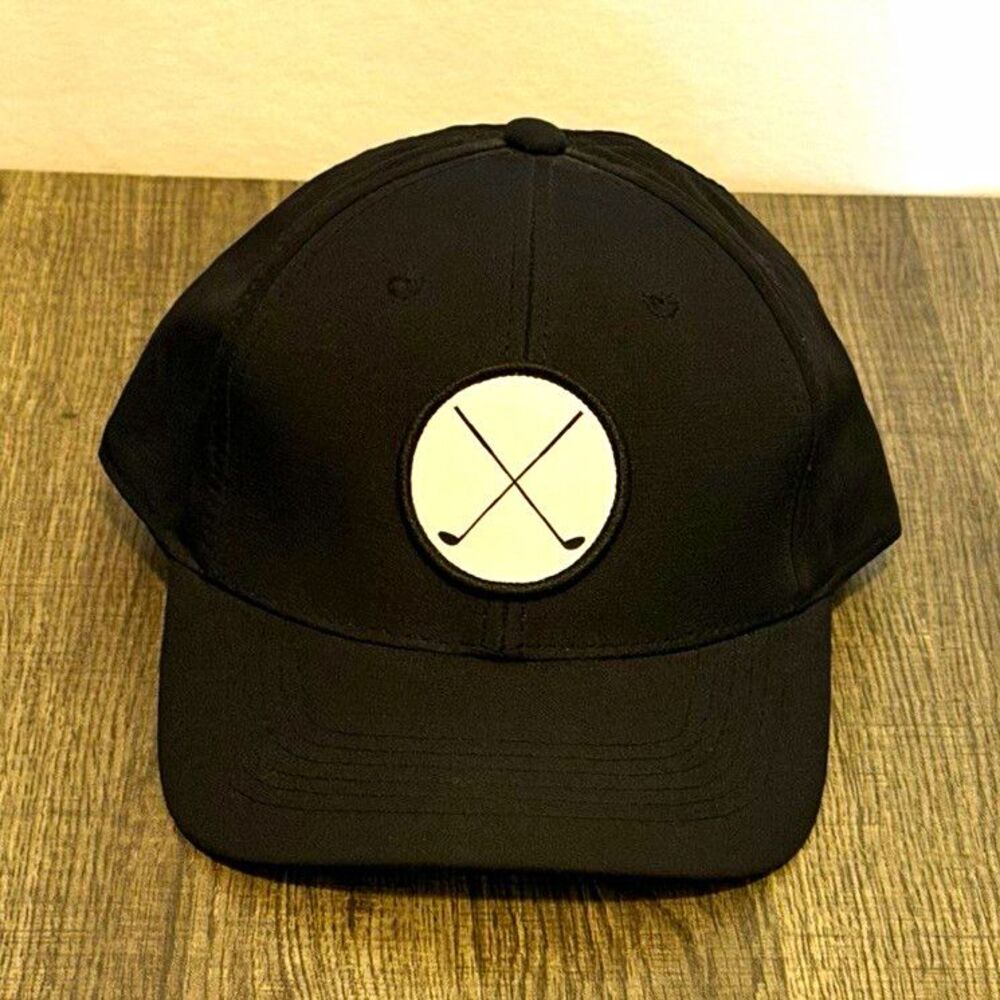Outdoor Cap Baseball Cap Unisex Adults One Size Black Solid Adjustable Hat